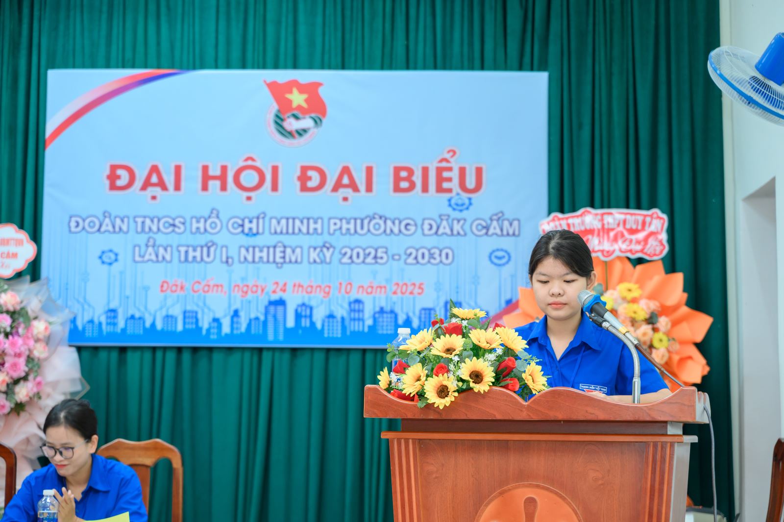 Đại hội Đại biểu Đoàn TNCS Hồ Chí Minh phường Đăk Cấm lần thứ I, nhiệm kỳ 2025 – 2030: Tuổi trẻ chung sức xây dựng phường Đăk Cấm giàu đẹp, văn minh