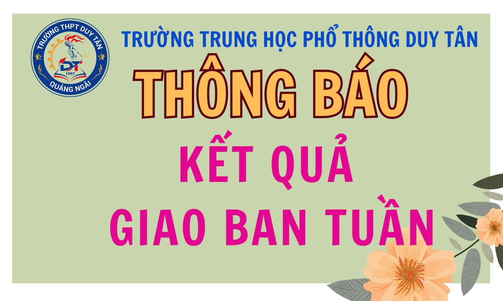 Kết quả Phiên họp giao ban Tuần 19 (từ ngày 12/01/2026-17/01/2026)